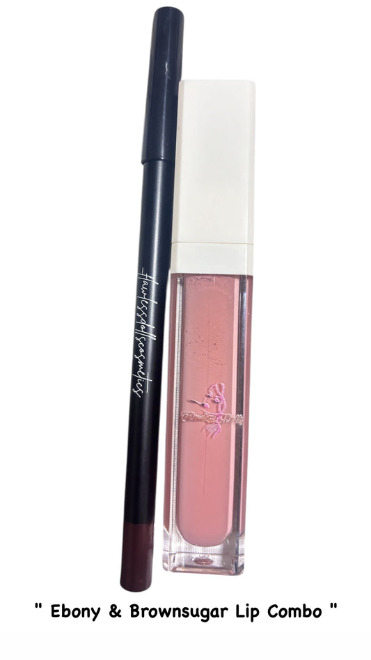 Ebony Pencil & SugarCookie Lip Combo